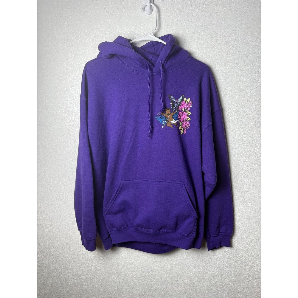 Lil Nas‎ X Long Live Montero Tour Hoodie Purple Concert Merch Mens XL Graphic